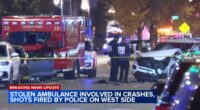 Chicago crime: Lamont Hill charged in stolen Cicero ambulance chase, crashes, shots fired by police on West Side, officials say