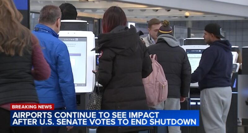 Chicago flights canceled today: More than 700 flights canceled at O'Hare, Midway airports amid Chicago snow, government shutdown