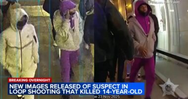 Chicago police releases surveillance video of suspect in Loop shooting that left teen Armani Floyd dead