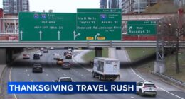Chicago travel: Thanksgiving 2025 travel rush continues on roads, and at O'Hare, Midway airports Wednesday