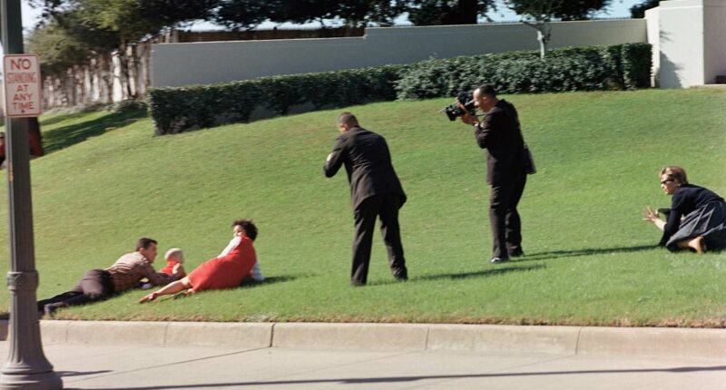 Chilling photos from JFK's assassination as 62nd anniversary is marked