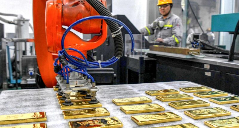 China Chases Gold Supremacy As It Builds A U.S. Dollar Alternative