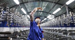 China factory activity edges up in November but remains in contraction