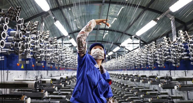 China factory activity edges up in November but remains in contraction