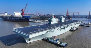 China immediately begins trialing its most advanced amphibious assault ship