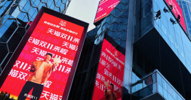 China's 'Singles' Day' shopping festival a gauge of Beijing's effort to get consumers to spend more