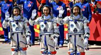 Chinese astronauts stranded in space after debris strikes return capsule during mission