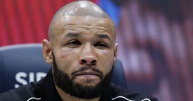 Chris Eubank Jr scolds his promoter amid fear he'll give away his secret after storming out of post-fight press conference