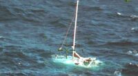 Coast Guard rescues sailors as boat sinks hundreds of miles off coast