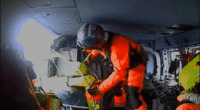 Coast Guard swoops in to save stranded sailors from sinking boat hundreds of miles off coast