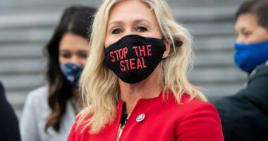 Coded QAnon message hidden in Majorie Taylor Greene's resignation