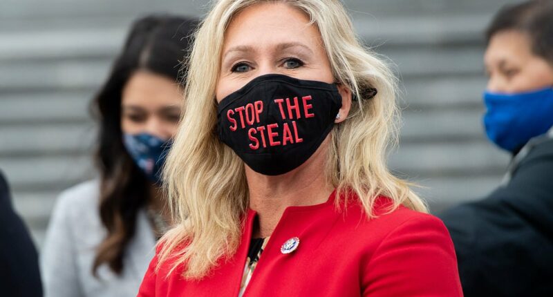 Coded QAnon message hidden in Majorie Taylor Greene's resignation