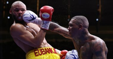 Conor Benn roars to rampant win over lethargic Chris Eubank Jr to claim family's first win in 35-year feud - as ferocious final round saves bitter rematch from anti-climax