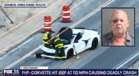 Corvette driver kills couple after slamming into Jeep: Cops