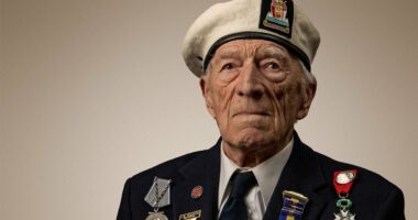 D-Day hero says UK has gone to rack and ruin