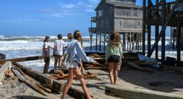 Desperate homeowners spend $400K to save properties from the sea