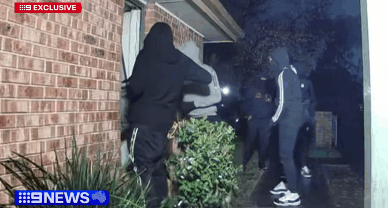 Disabled man 'terrified' after machete gang ransacks home