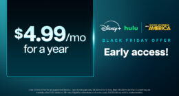 Disney+, Hulu Bundle Black Friday deal 2025: $4.99 per month for 1 year