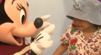Disney characters Minnie Mouse, Stitch visit patients at Lurie Children's Hospital in Chicago
