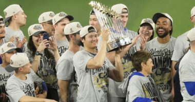 Dodgers win back-to-back World Series after nerve-shredding Game 7 against stunned Blue Jays