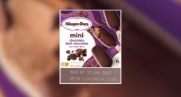 Dreyer's Grand Ice Cream voluntarily recalls some Häagen-Dazs mini bars for undeclared wheat, company says