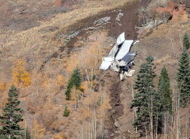 Semi truck off Wolf Creek Pass