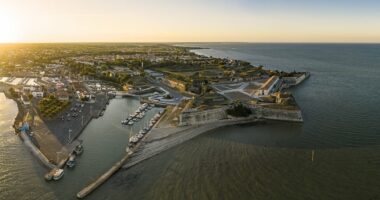 Driver ploughs in to crowd of people on French holiday island