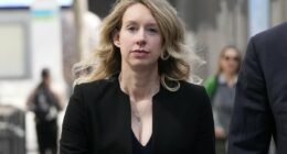 Elizabeth Holmes finds unlikely allies as Trump fans push for pardon to free jailed Theranos founder
