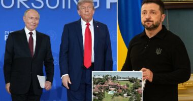 Europe rages at Trump over plan to recognize seized Ukrainian land as Zelensky's team rush to Mar-a-Lago