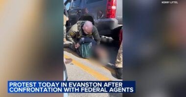 Evanston protest today: Police investigating after feds arrest 3 US citizens during immigration op at Asbury, Oakton, mayor says