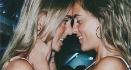 Ex-Arsenal and Man City star sparks women's football scandal as she uses intimate photoshoot with her Olympian girlfriend to reveal how relationship sparked before break-up with her ex