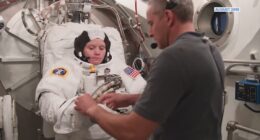 Ex-wife of NASA astronaut pleads guilty to lying in first alleged 'crime in space' case