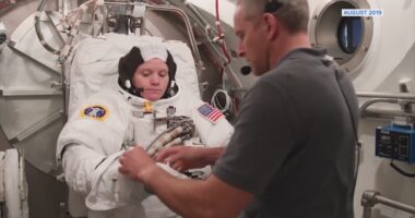 Ex-wife of NASA astronaut pleads guilty to lying in first alleged 'crime in space' case