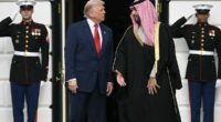Extraordinary moment Trump DEFENDS Saudi crown prince