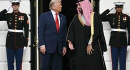 Extraordinary moment Trump DEFENDS Saudi crown prince