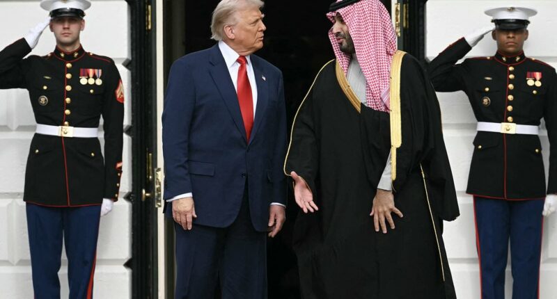 Extraordinary moment Trump DEFENDS Saudi crown prince