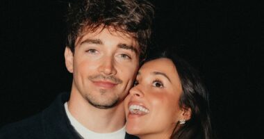 F1 star Charles Leclerc announces engagement to model Alexandra Saint Mleux as she flaunts VERY pricey ring