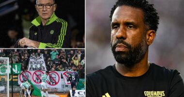 FRESH START: Martin O'Neill insists that Wilfried Nancy will NOT be affected by off-field strife that's tearing Celtic apart