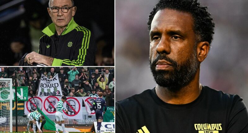 FRESH START: Martin O'Neill insists that Wilfried Nancy will NOT be affected by off-field strife that's tearing Celtic apart