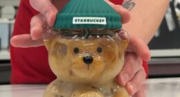 Fans accuse workers of seemingly hoarding viral Starbucks bear cup