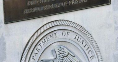 Federal Bureau of Prisons says falling concrete is forcing it to close a prison near Los Angeles