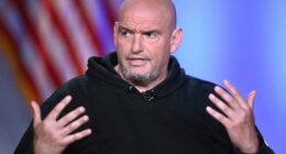 Fetterman says he's back home after a fall put the Pennsylvania senator in the hospital