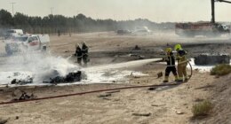 Fighter jet crashes at Dubai Air Show, pilot dead
