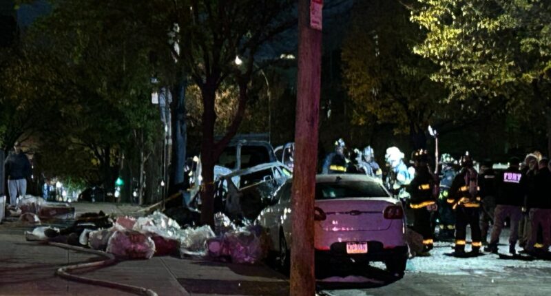 Firefighters injured in blazing car explosion in the Bronx: ‘It was a fireball,’ witness recounts