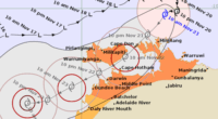 Tropical Cyclone Fina is slowly approaching the Northern Territory ï»¿coast and is expected to intensify to a category two storm.
