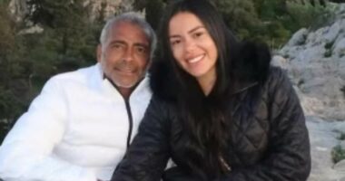 Football legend Romario, 59, 'splits with student girlfriend 37 YEARS his junior' - as Brazilian lothario is 'spotted with mystery blonde'