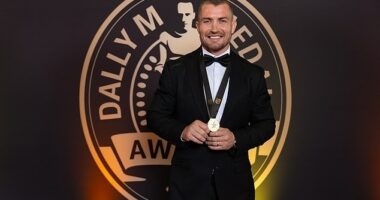 Kieran Foran (pictured) is set to make his television commitments permanent with the former Gold Coast Titans star set to imminently retire from rugby league