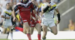 Rugby league great Nathan Wood (right) has opened up on being diagnosed with Chronic Traumatic Encephalopathy (CTE)