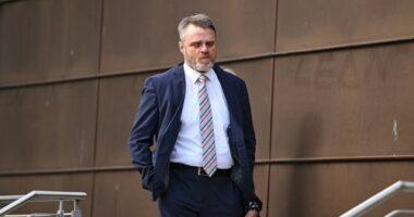 Former Neighbours star learns his fate over Nazi gesture