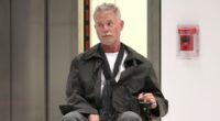 Frail Eric Dane maneuvers wheelchair through LAX amid ALS battle